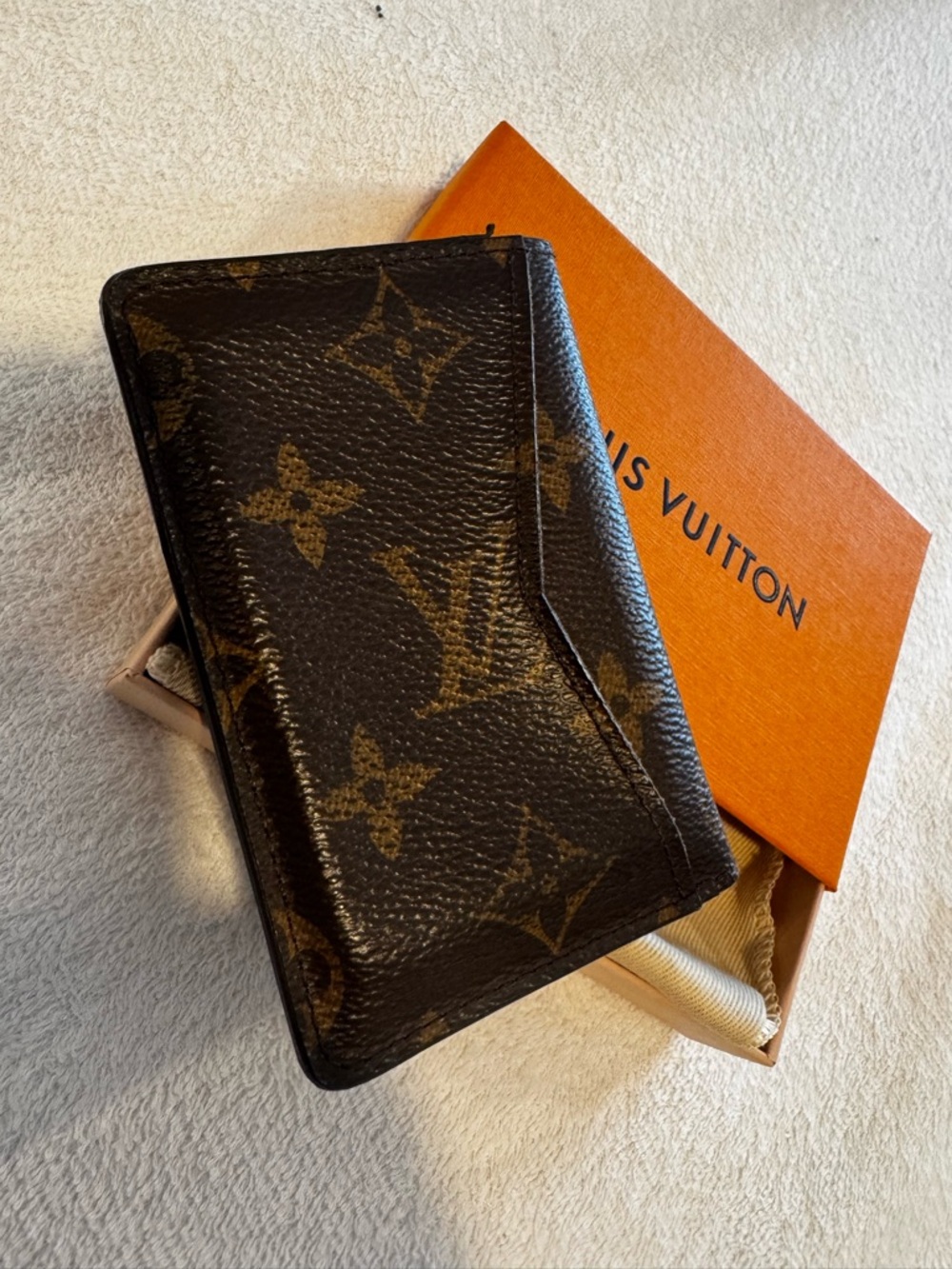 Authentic Louis Vuitton Pocket Organizer - Monogram Canvas (Full Set) - Picture 4 of 4
